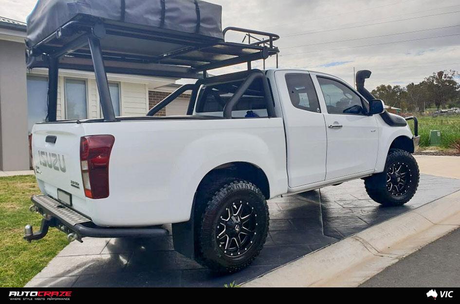 ISUZU DMAX MAVERICK GLOSS BLACK MILLED ACCENTS